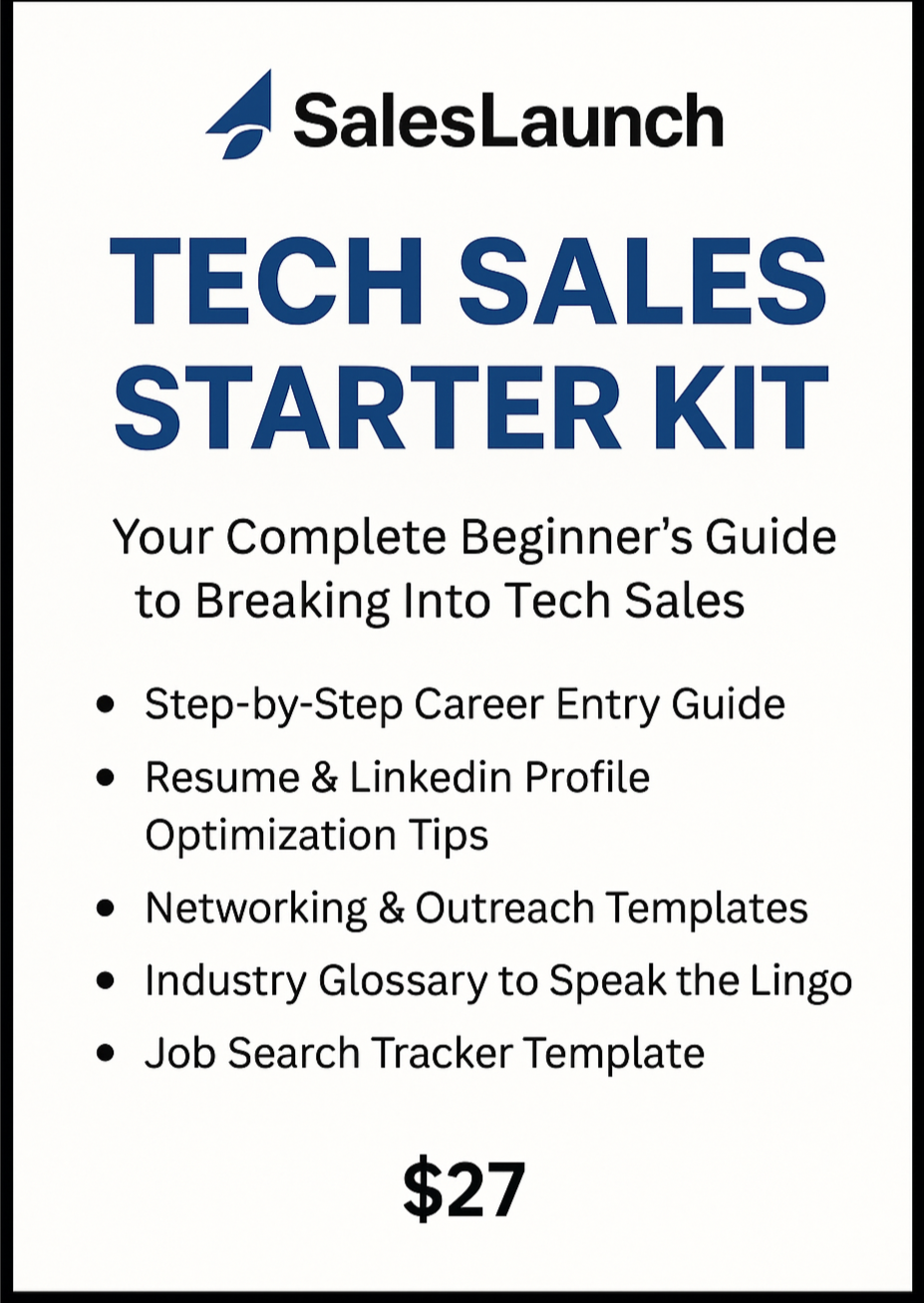 Tech Sales Starter Kit